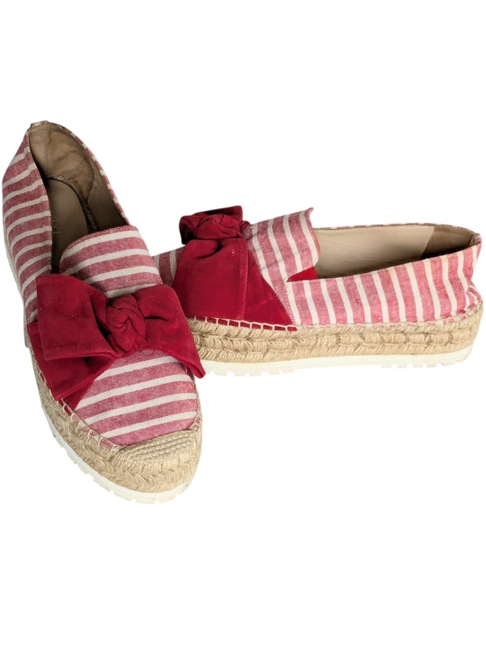 Botkier Wesley Striped Espadrilles Size 8